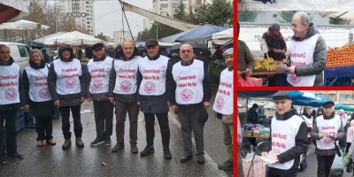 PAKî semtê Dîclekentî yê Amedî de semedê dersa weçînitî ya kurdkî broşur vila kerd