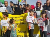 Li seransera Başûrê Kurdistanê bo Efrînê xwepêşandan