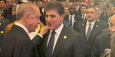 Nêçîrvan Barzanî beşdarî merasima destbikarbûna Erdogan bû
