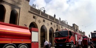 Li Nexedeyê agir bi bazarê ket: Dukan bi temamî şewitîn, gelek birîndar hene