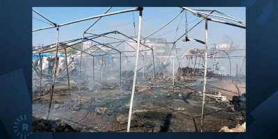 Li Hatayê 50 konên ziyandîtiyên erdhejê şewitîn