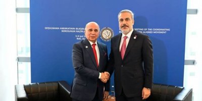 Hakan Fîdan û Fûad Husên li Azerbaycanê civiyan