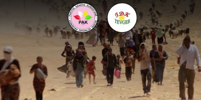 PAK, TDK-TEVGER: Em jenosîda Şingalê ya ku li ser Kurdên Êzidî ji bîr nakin, em qesasan rûreş dikin!