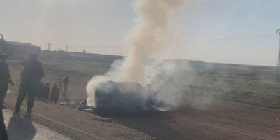 DÊRIK - Droneke Tirkiyeyê otomobîlek bombebaran kir