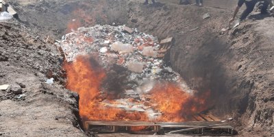 Li Hewlêrê bi sedan cûre maddeyên hişber hatin jinavbirin