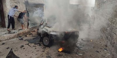 Li Efrînê teqîn.. 2 çekdar birîndar bûne