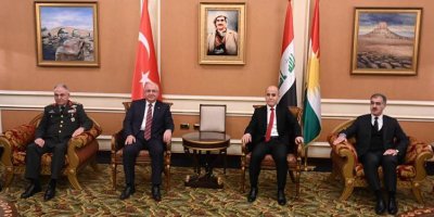 Wezîrê Parastinê yê Tirkiyeyê li Hewlêrê ye