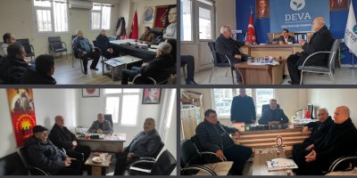 Heyetên Partîya Welatparêzên Kurdîstanê (PWK) Li Mêrdînê Seredanê Partîyên Sîyasî û Sazîyan Dikin