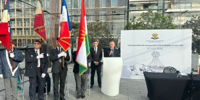 Jenosîda Helebceyê li Parîsê jî bibîr hat