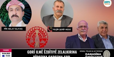 DANASÎNA ÊZDÎYATIYÊ: Gorî ilmê Êzdîtiyê zelalkirina pîroziya çarşema sor