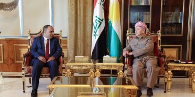 Serok Barzanî pêşwazî li şanda Komîsyona Bilind a Hilbijartinên Iraqê kir
