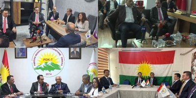 Parêzgarê Hewlêrê Umêd Xoşnaw li Amedê çû seredana PWK, PSK, AKP, DEM Partî û PDK-Tyê