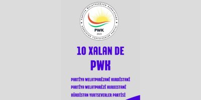 10 XALAN DE PARTÎYA WELATPARÊZANÊ KURDÎSTANÎ (PWK)