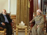 Mesûd Barzanî bi balyozê Îranê yê li Iraqê re civiya