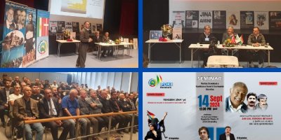 Li Kopenhaginê , bi organîzasyona PDK-Îranê, du semînerên bi wate