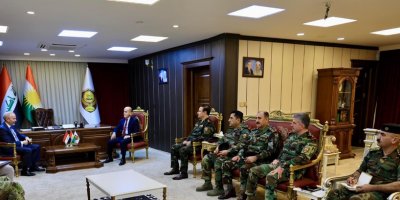 Konsulusê Amerîkayê behsa rola hêzên pêşmerge dike,