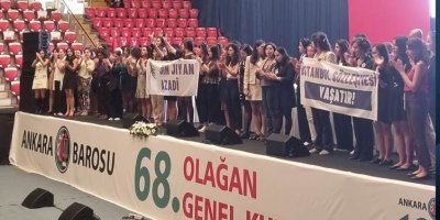 Di kongreya Baroya Enqereyê de ji ber slogana Kurdî alozî derket