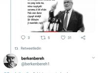 Bo Partiya Saadetê berteka parvekirina helbesta Berken Berehî