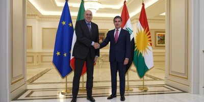 Wezîrê Parastinê yê Îtalyayê pesnê rola Pêşmergeyan da