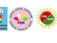 4 partiyên kurdan, helwesta xwe ya ji bo hilbijartinan eşkere kir
