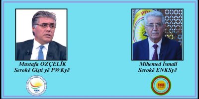 Serokê ENKSyê Mihemed Îsmaîl bi peyamekê spasîya Serokê PWKê Mustafa Ozçelîk kir