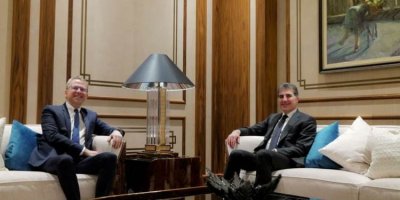 Nêçîrvan Barzanî û Balyozê Fransayê yê Îraqê civiyan