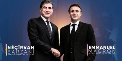 Nêçîrvan Barzanî û Macron li ser pêşhatên dawî axivîn