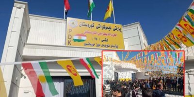 PDK piştî 8 salan bi Ala Kurdistanê vegeriya Xurmatûyê