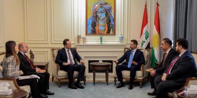 Qûbad Talebanî û Konsulê Tirkiyeyê yê Hewlêrê civiyan