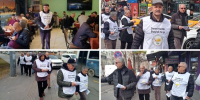 PWKyê li Kolanên Amedê Ji bo Hilbijartina Dersa Bijarte ya Kurdî Broşur Belav Kir