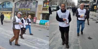 PWKyê li Kolanên Batmanê Ji bo Hilbijartina Dersa Bijarte ya Kurdî Broşur Belav Kir