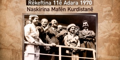 Rêkeftina 11ê Adara 1970ê Bexda neçar kir ku mafên kurdan nas bike