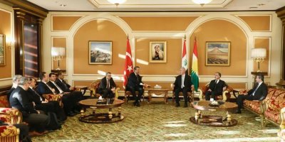 Wezîrê Enerjî û Çavkaniyên Siruştî yê Tirkiyê Bayraktar li Hewlêrê ye