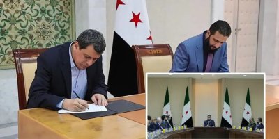 Di civîna yekem a kabîneya Sûriyê de rêkeftina HSDê hate gotûbêjkirin