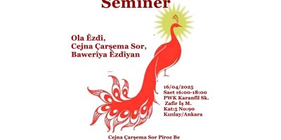 Semînerek li ser ola êzdî tê li dar xistin