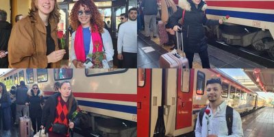 Ekspresa Amedê dest bi seferên xwe kir: 'Em ji Amedê têr nebûn'