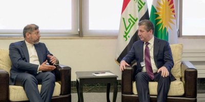 SILÊMANÎ - Mesrûr Barzanî, Cîgirê Wezîrê Karên Derve yê Îranê qebûl kir