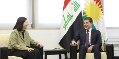 Nêçîrvan Barzanî û Victoria Taylor civiyan