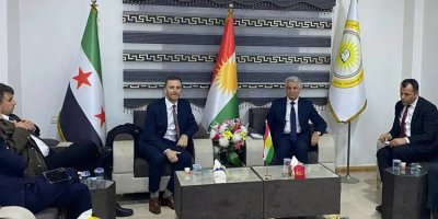 ENKS û şanda Brîtanî li Qamişlo civiyan