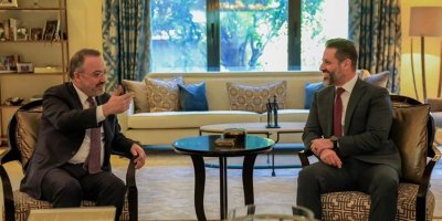 Qubad Talebanî û Alîkarê Wezîrê Karên Derve yê Tirkiyeyê civiyan