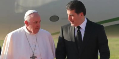 Nêçîrvan Barzanî beşdarî merasîma xatirxwestina Papa Francis dibe