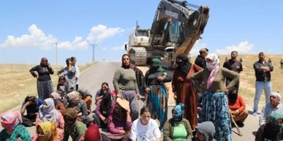 MÊRDÎN - Şêniyên gundê Zeytûnayê li dijî projeya Santrala Enerjiya Rojê derdikevin