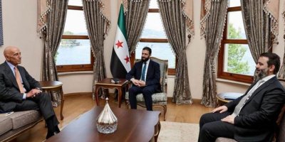 Thomas Barrack û Ehmed Şer li Stenbolê li hev civiyan