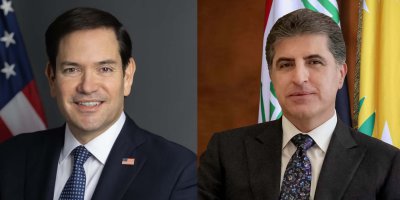 Nêçîrvan Barzanî û Marco Rubio pêwendiyên Hewlêr û Washingtonê gotûbêj dikin