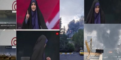 Deng û rengê rêjîmê li dema belavkirina bernameya zindî, hate bomberabarankirin