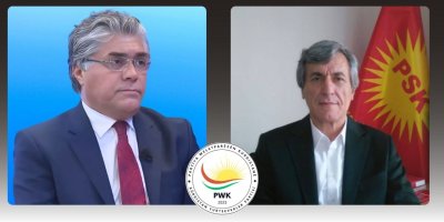 Serokê PWKê Mustafa Ozçelîk, peyama pîrozbahîyê ji Serokê PSKê Bayram Bozyel re şand