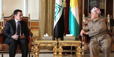 Serok Barzanî û Qasim Erecî çareserkirina pirsgirêkên Hewlêr û Bexdayê gotûbêj kir