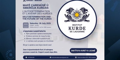 Li cihê ku Peymana Lozanê lê hat îmzekirin komxebatek: ‘Mafê Çarenûsê û Siberoja Kurdan’