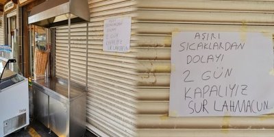 Esnafên Amedê ji ber germahiyê dikanên xwe girtin