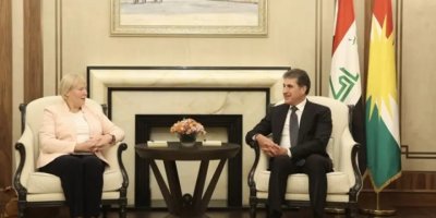 Nêçîrvan Barzanî û Balyoza Almanyayê rewşa Sûriyeyê gotûbêj kir